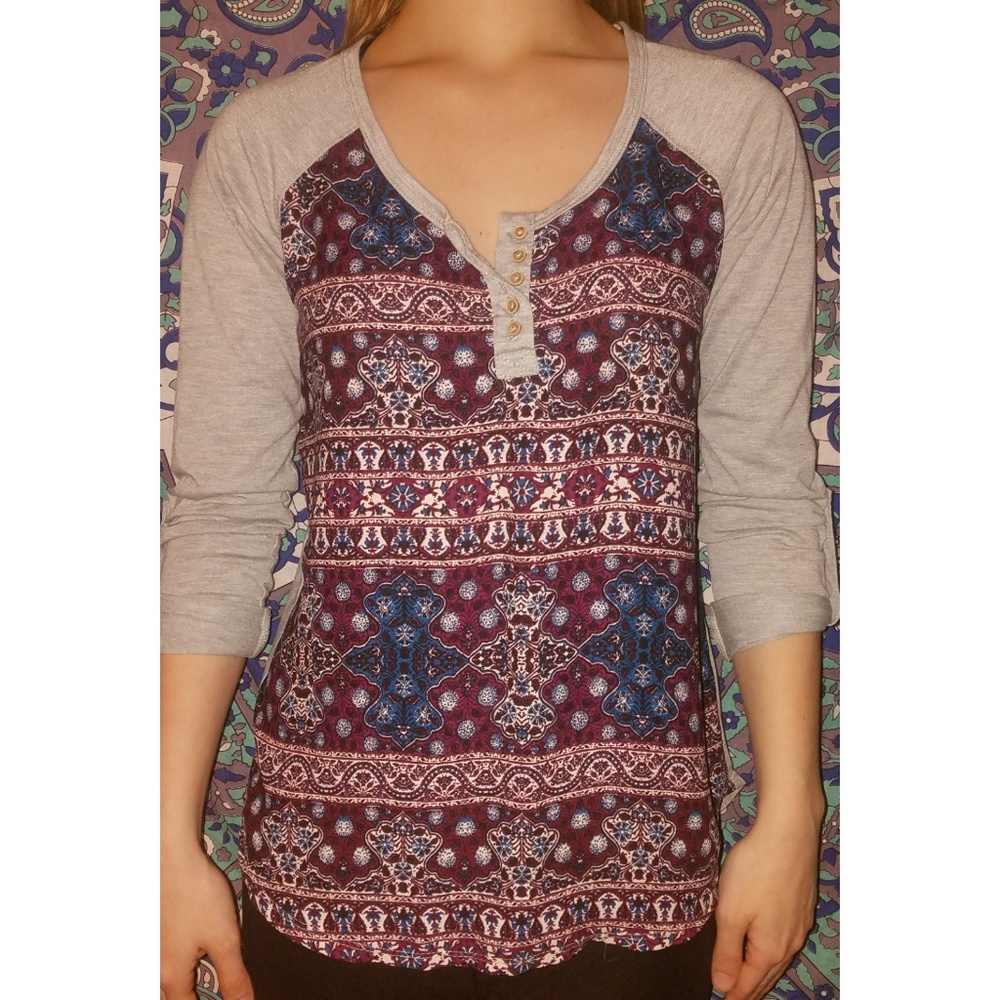 3/4 sleeve shirt